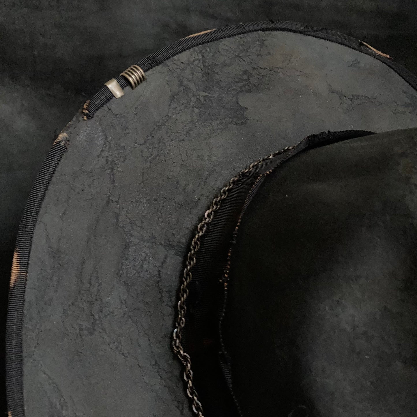 Charcoal darkness rich western hat