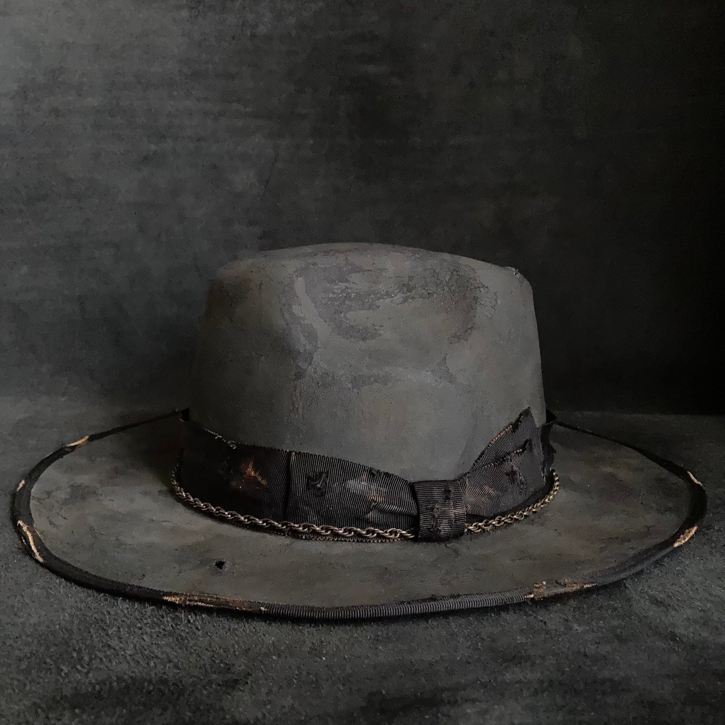 Charcoal darkness rich western hat