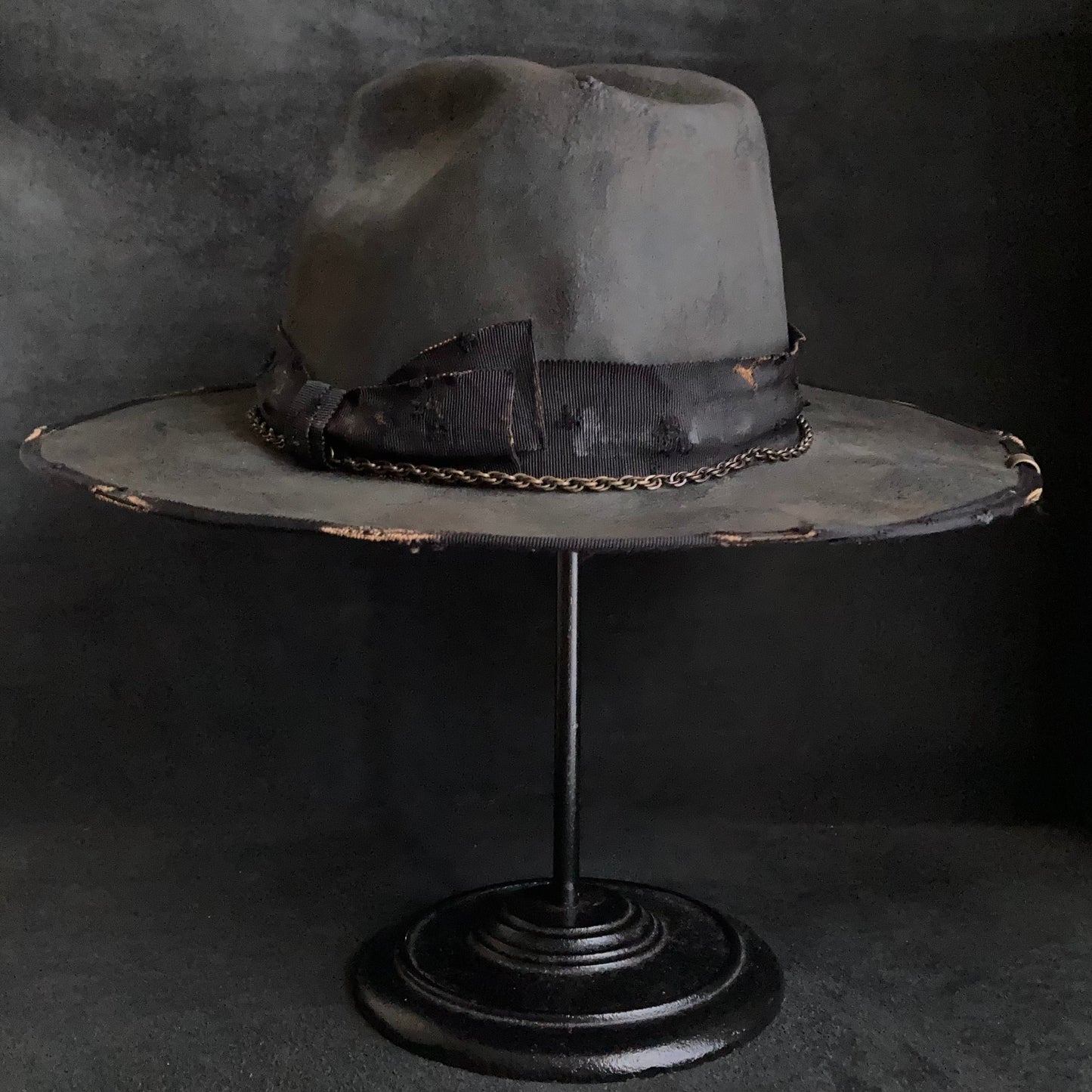 Charcoal darkness rich western hat