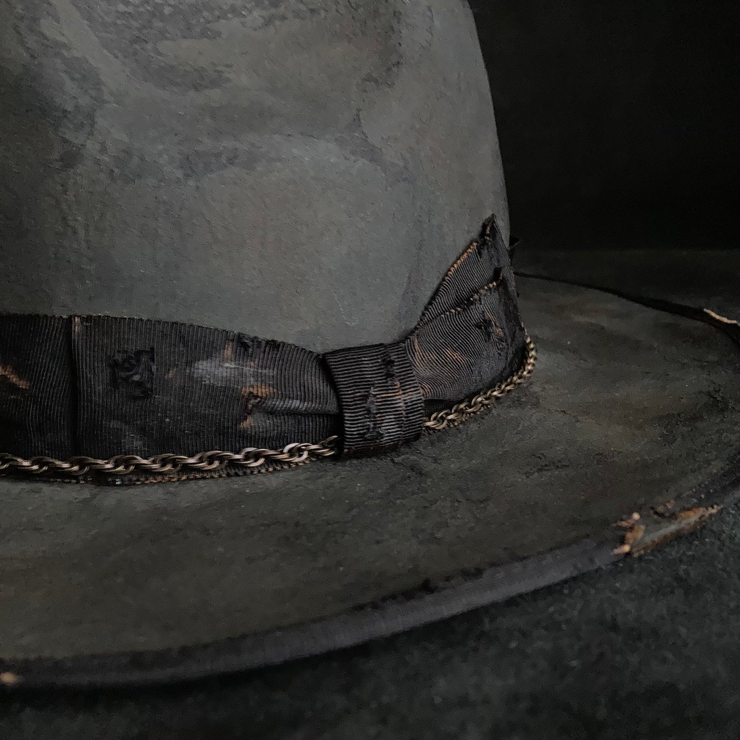 Charcoal darkness rich western hat