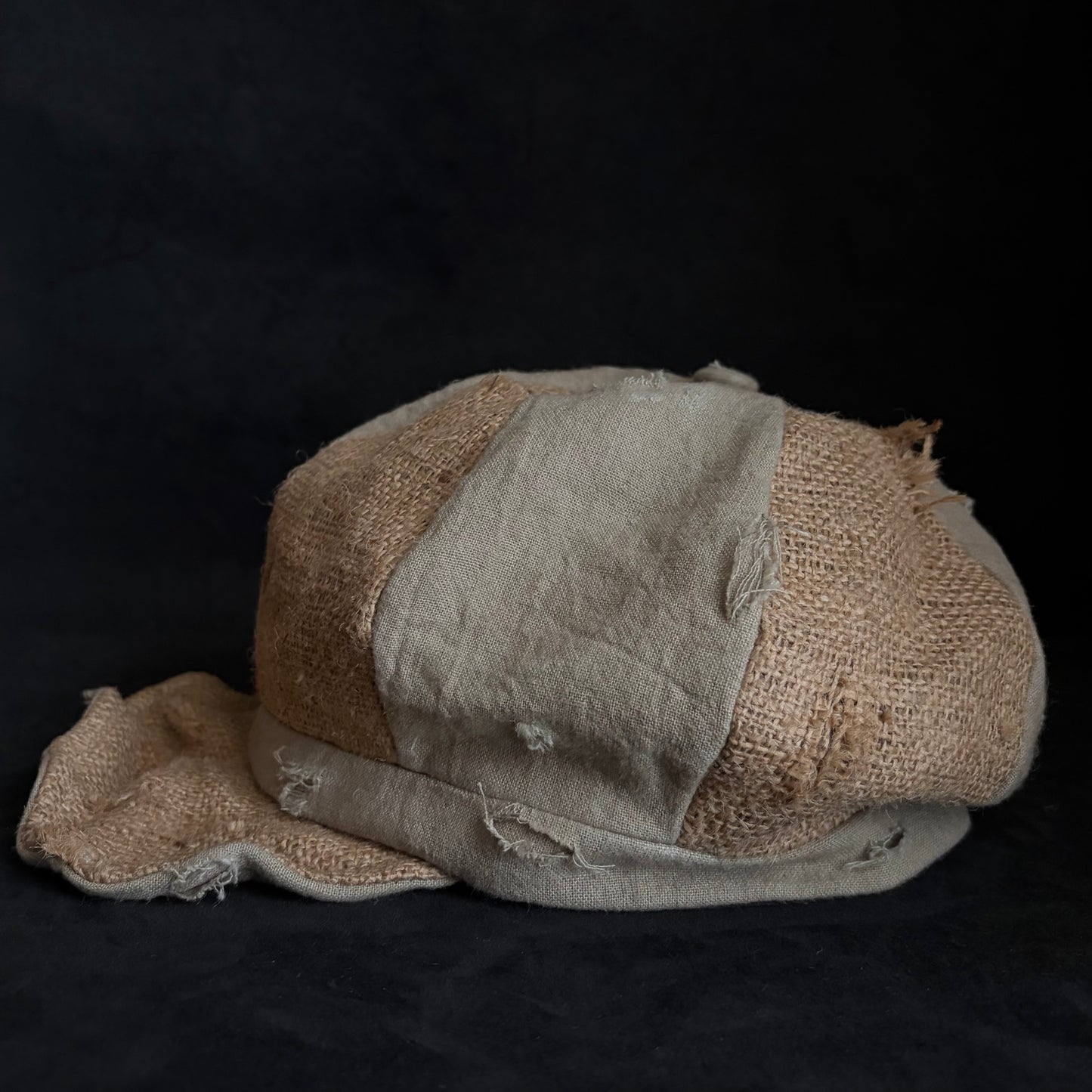 Jute relic linen damage casquette