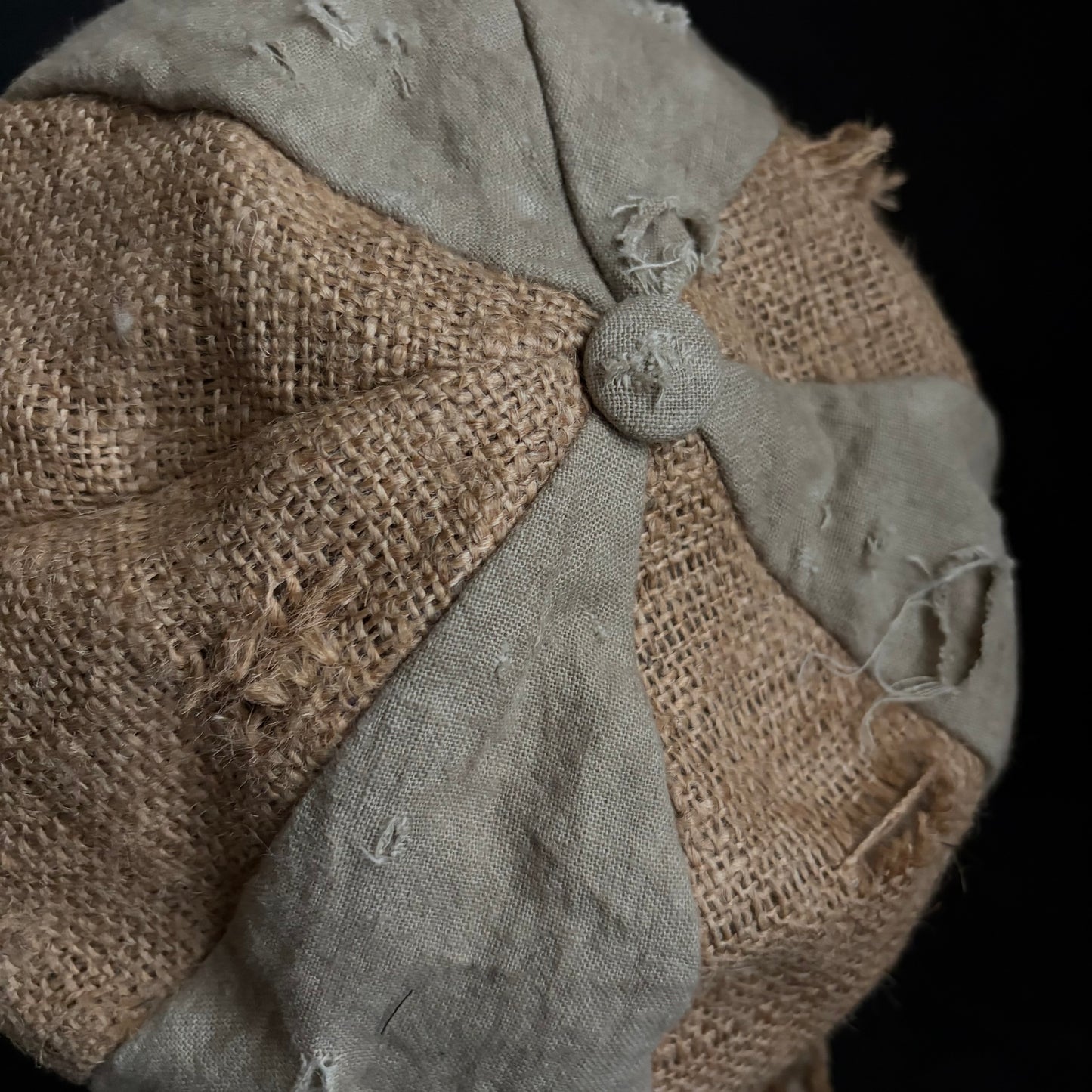 Jute relic linen damage casquette