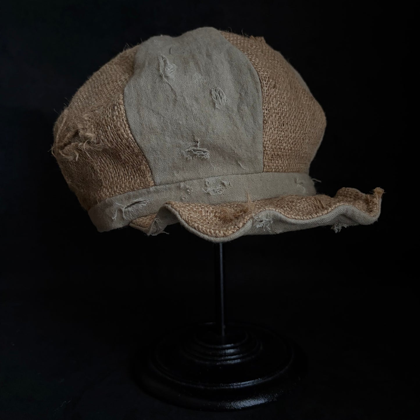 Jute relic linen damage casquette