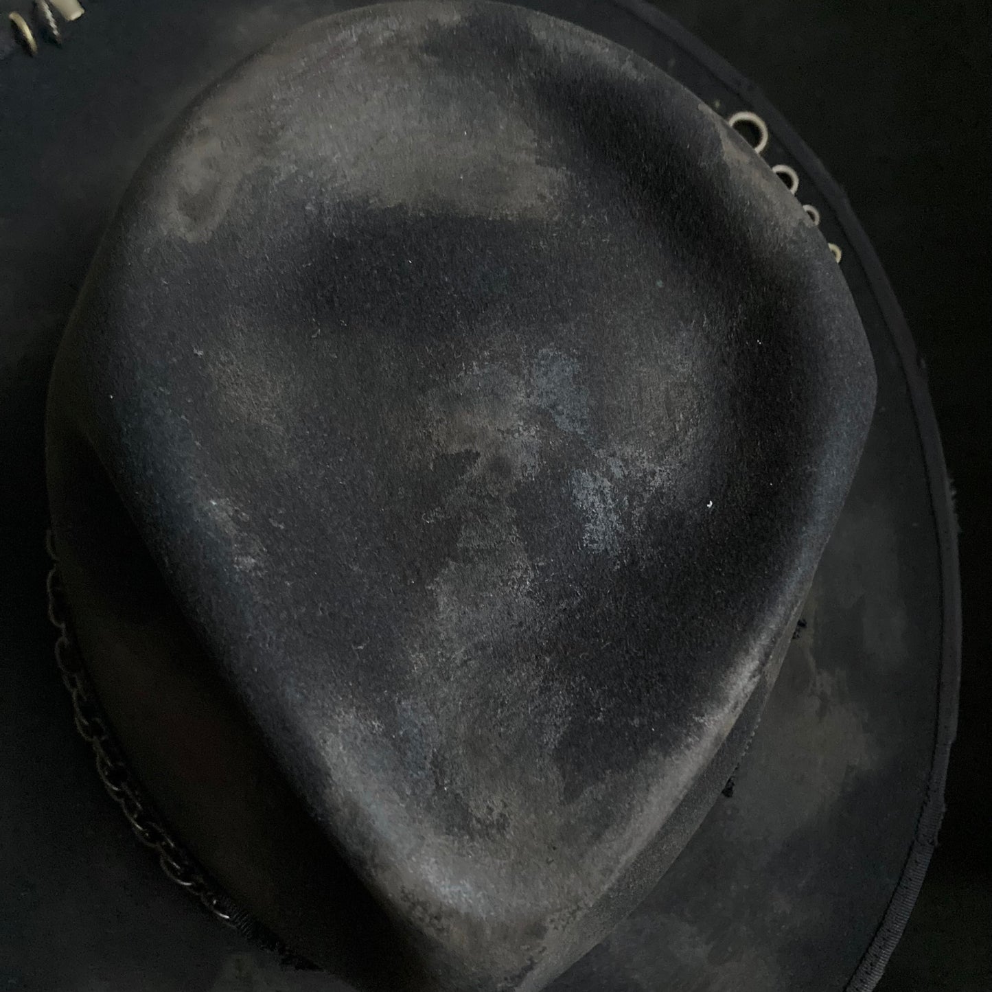 Bad thick chain fedora hat