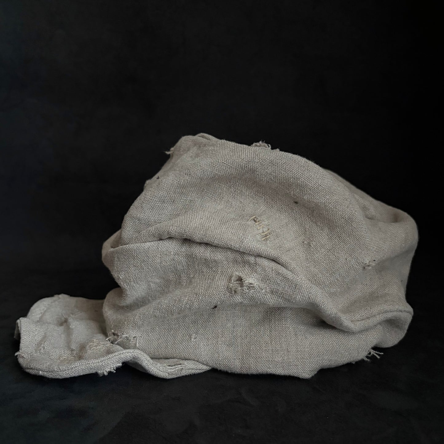 Northern natural linen damag turn cap