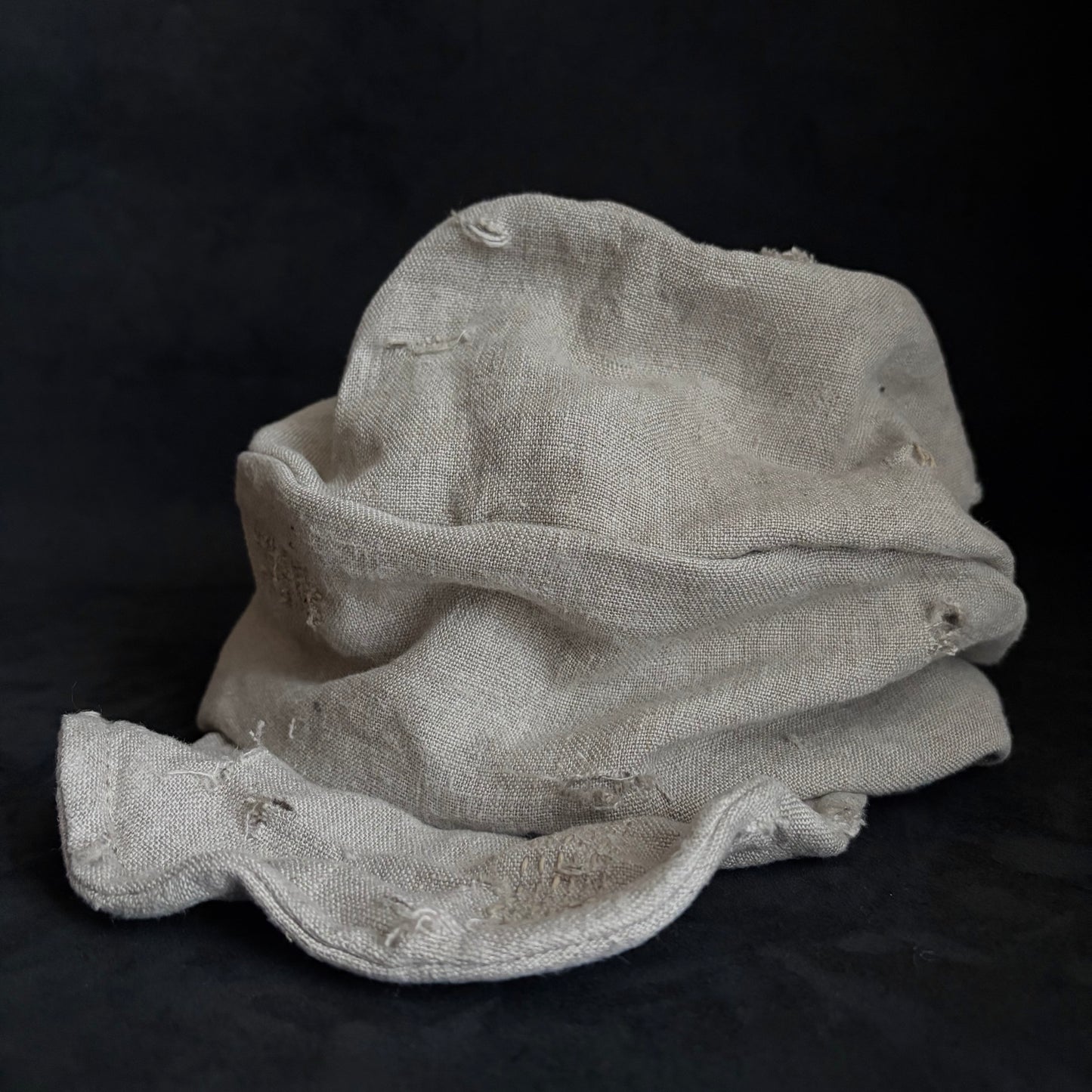 Northern natural linen damag turn cap