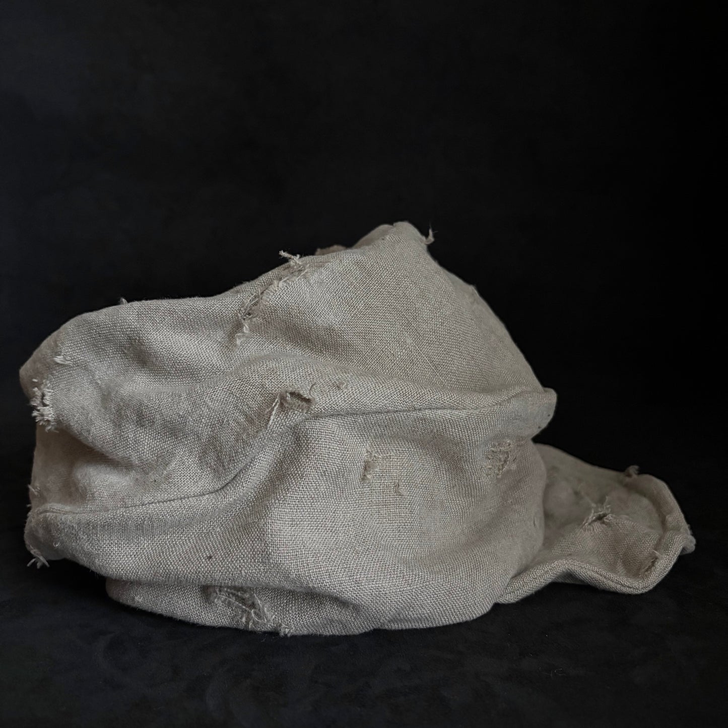 Northern natural linen damag turn cap