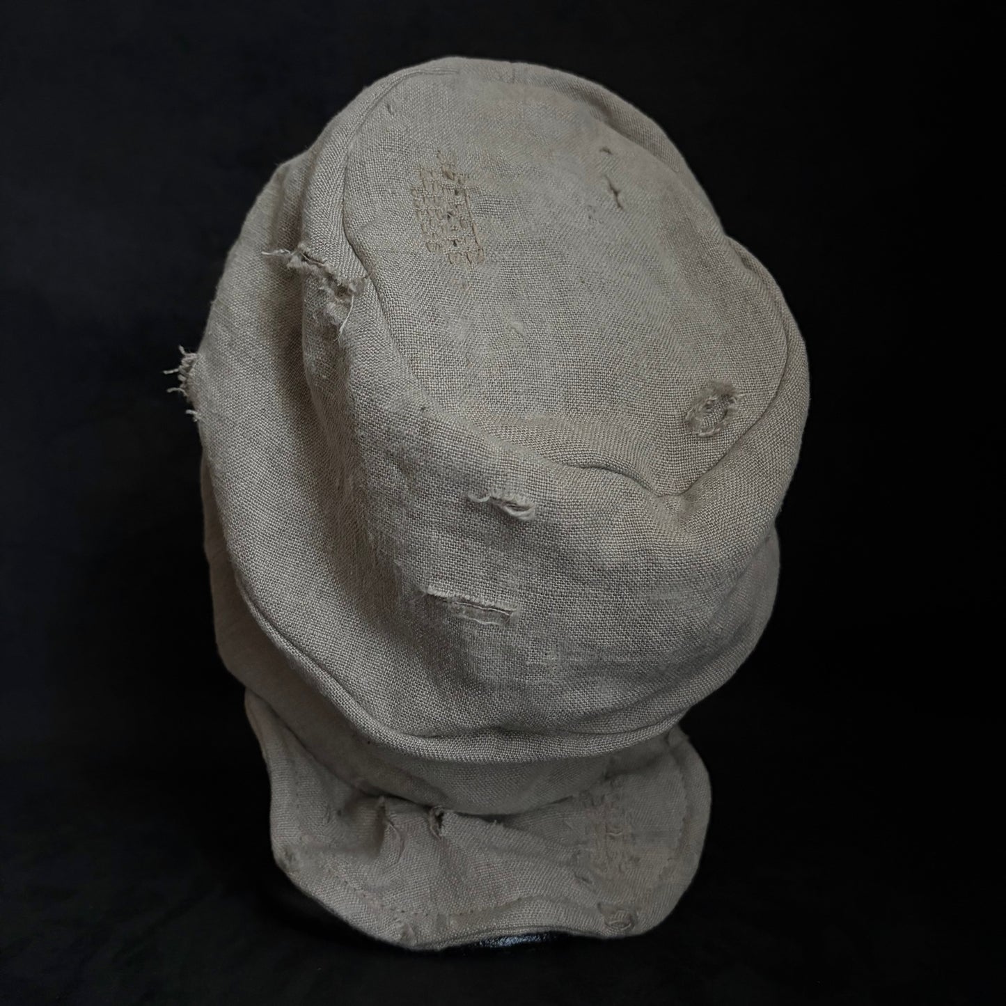 Northern natural linen damag turn cap