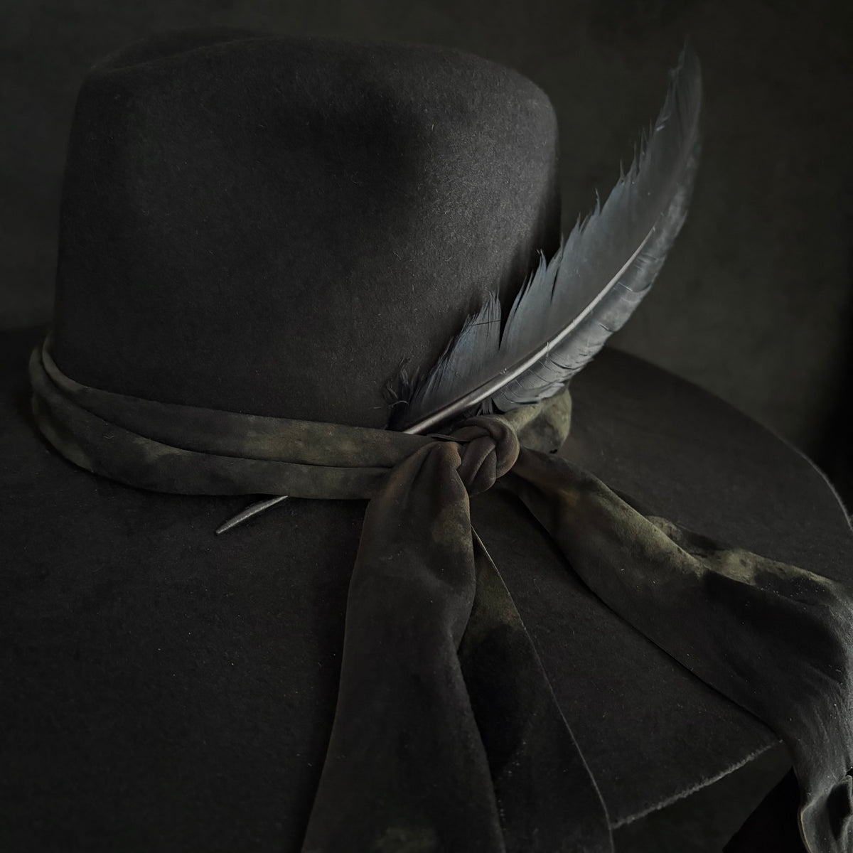 Reserved item (Black beaver hunter fedora hat)